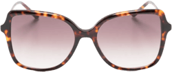 Hero crystal-embellished oversize-frame sunglasses