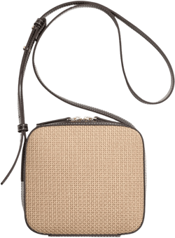 WOVEN CROSSBODY BAG