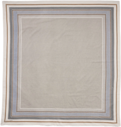 Cotton-Silk Large Square Scarf