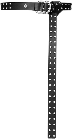 Studded Double Ring Belt