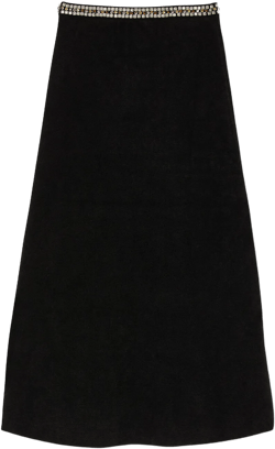 Maxi rhinestone skirt