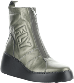 Fly London Drim Platform Wedge Bootie
