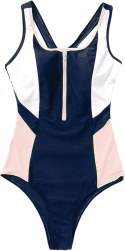 Women's Tankini Rash Guard Swimsuit Bodysuit UV Protection Two Piece Bathing Suit Swimwear
