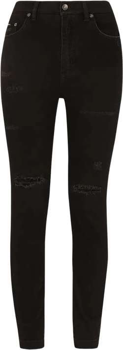 Audrey distressed skinny jeans