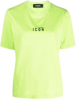 Icon-print cotton T-shirt