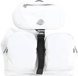 logo-plaque backpack