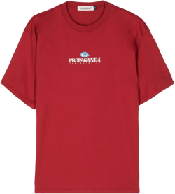 logo-print cotton T-shirt