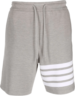 Ottoman striped track shorts