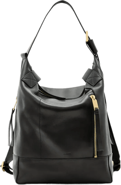 Alba leather backpack