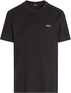 logo-print cotton T-shirt
