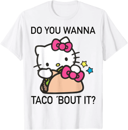 Hello Kitty "Taco 'Bout It" Tee Shirt T-Shirt