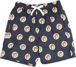 Buc-ee's 2025 Black Logo Swim Shorts Trunks Swimsuit Adult Mens Boys Toddler Infant Baby Swimwear Board Shorts Quick Dry Adult Large Black Logo