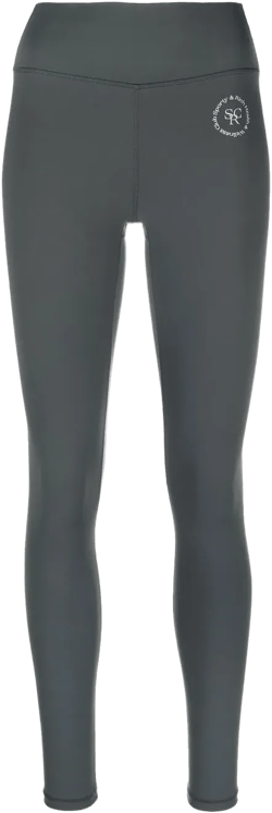 logo-print detail leggings