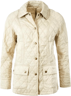 Barbour Women's Beadnell Quilt Jacket 12 White