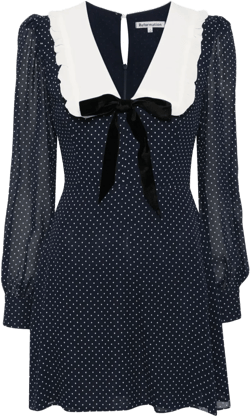 Edalene polka dot dress