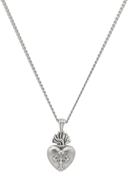 small Sacred Heart necklace
