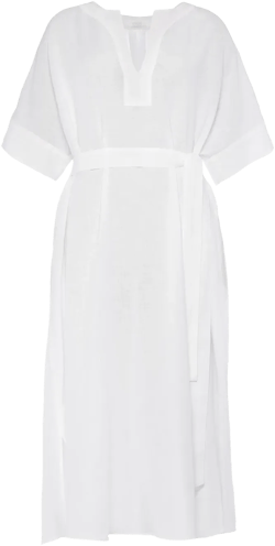 Bibi linen kaftan dress