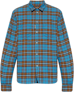 checked cotton shirt
