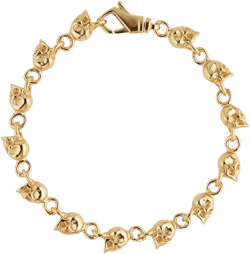 multi-skull bracelet