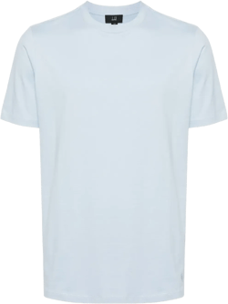 logo-embroidered cotton T-shirt