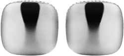 sterling silver Streamline Cushion cufflinks (17mm)