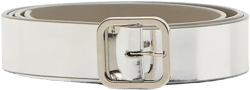 metallic-effect belt