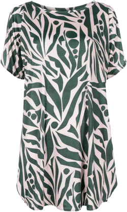 Allat graphic-print tunic dress