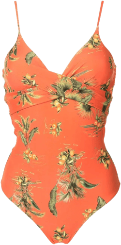 Bianca floral-print swimsuit