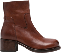 Tronchetto leather ankle boots