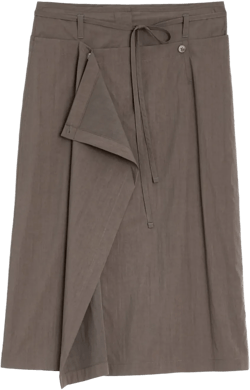Convertible midi skirt