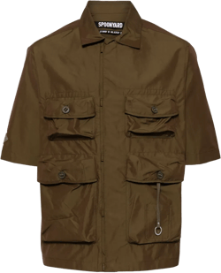 short-sleeve military shirt