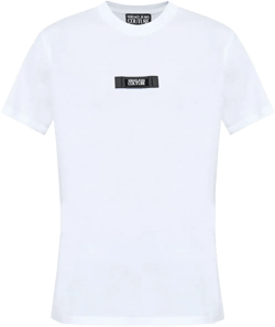 logo-patch cotton T-shirt