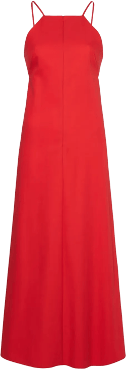 cut-out detailing sleeveless dress 