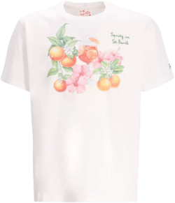 graphic-print cotton T-shirt