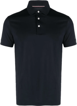 logo-embroidered cotton polo shirt