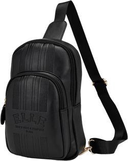 Elle Women's Black Roamer 2.8 Liters Chic Crossbody Bag