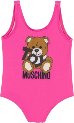 Teddy Bear-print swimsuit