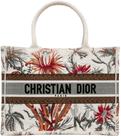 2020 Medium Toile de Jouy Tropicalia Book tote bag
