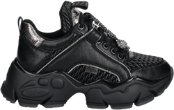 Binary Quilt chunky-sole sneakers