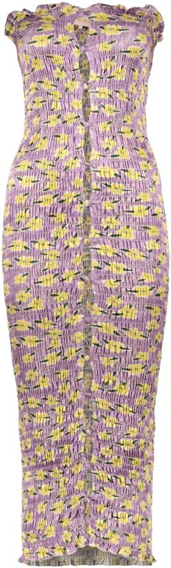 floral-print dress