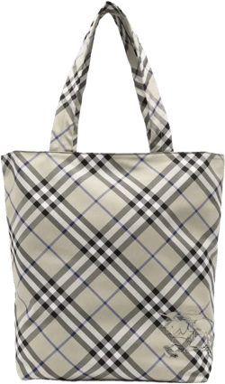 Equestrian Knight-embroidered tote bag 