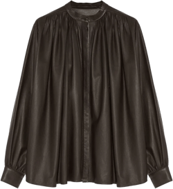 pleated shirt