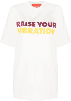 Raise Your Vibrations cotton T-shirt