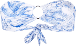 Ancona bandeau bikini top