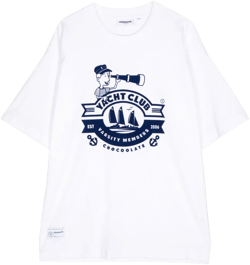 graphic-print cotton T-shirt
