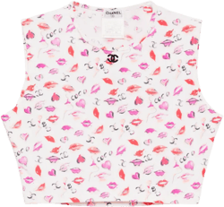 1995 Lipstick Cropped Sleeveless Top