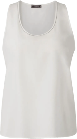 rhinestone-collar tank top 