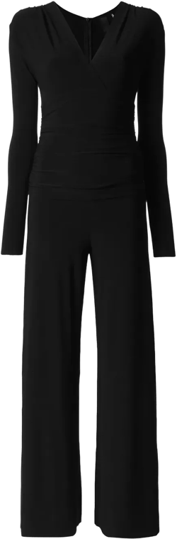 v-neck jumpsuit