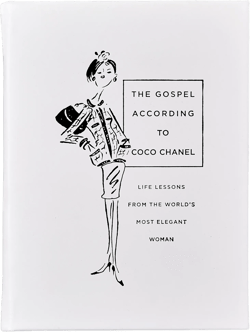 The Gospel According to Coco Chanel Leather Bound Book
