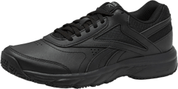 Reebok Work N Cushion Non Slip Work Shoes for Men, Black or White Safety Sneakers Cold Grey/Black 10